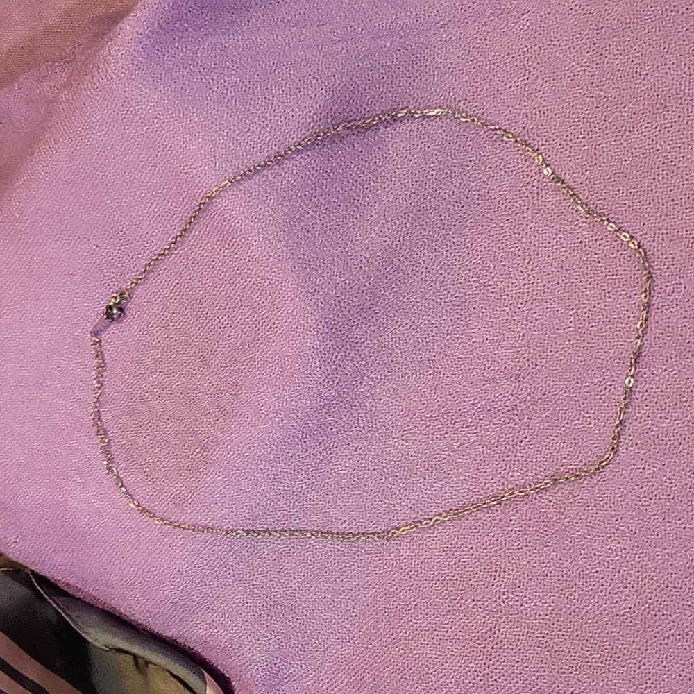 Vintage 20" Stainless steel necklace